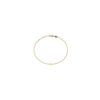 Geelgouden armband met cijfer